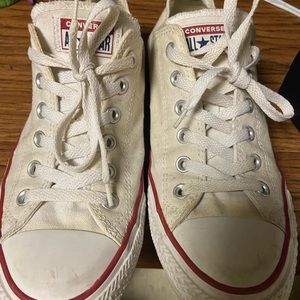 White Converse All-Stars